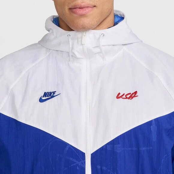 Nike Olympics USA Breaking Windrunner Woven Windbreaker Jacket Mens L FD7664-100 - Picture 11 of 16